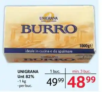 Selgros UNIGRANA Unt 82% Ofertă