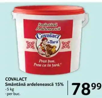 Selgros COVALACT Smântână ardelenească 15% Ofertă