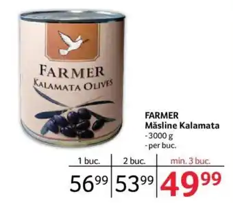 Selgros FARMER Măsline Kalamata Ofertă