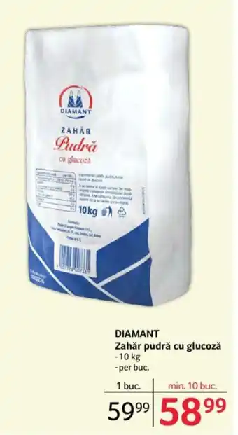 DIAMANT Zahăr pudră cu glucoză