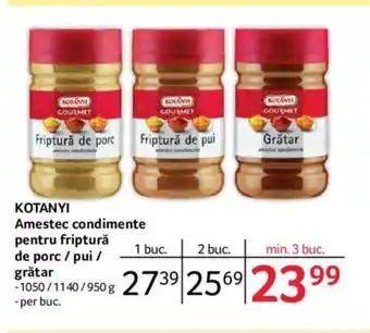 Selgros KOTANYI Amestec condimente pentru friptură de porc / pui / grătar Ofertă
