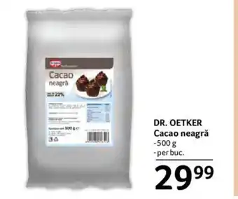 Selgros DR. OETKER Cacao neagră Ofertă