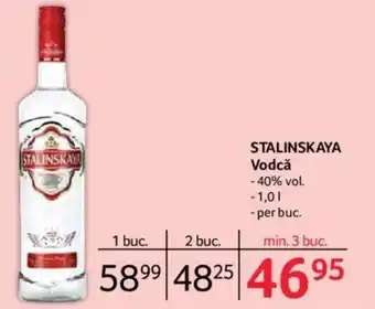 STALINSKAYA Vodcă
