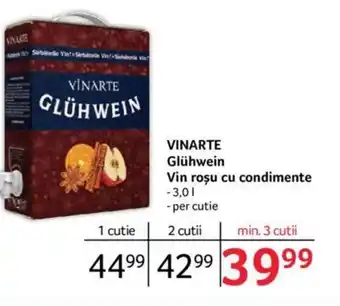 Selgros VINARTE Glühwein Vin roșu cu condimente Ofertă