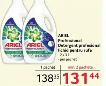 Selgros ARIEL Professional Detergent profesional lichid pentru rufe Ofertă