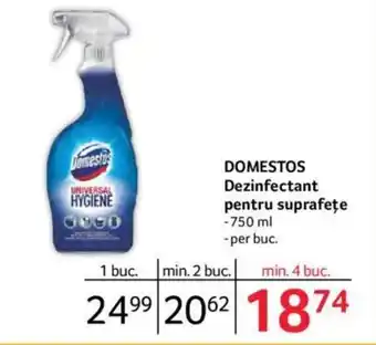 Selgros DOMESTOS Dezinfectant pentru suprafețe Ofertă