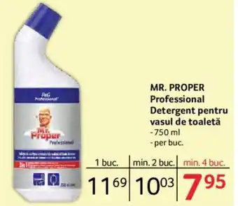 Selgros MR. PROPER Professional Detergent pentru vasul de toaletă Ofertă