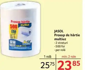 Selgros JASOL Prosop de hârtie multiuz Ofertă