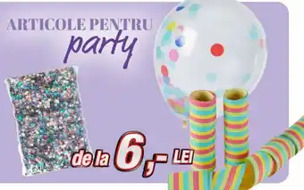 ARTICOLE PENTRU party