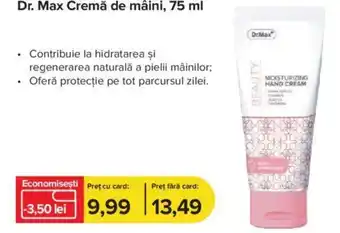 Dr.Max Dr. Max Cremă de mâini, 75 ml Ofertă