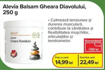 Alevia Balsam Gheara Diavolului, 250 g