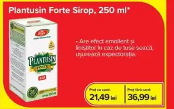 Dr.Max Plantusin Forte Sirop, 250 ml Ofertă