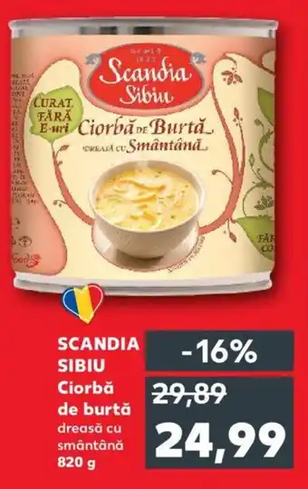 SCANDIA SIBIU Ciorbă de burtă