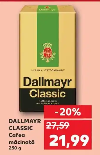 Kaufland DALLMAYR CLASSIC Cafea măcinată 250 g Ofertă