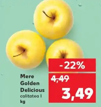Kaufland Mere Golden Delicious Ofertă