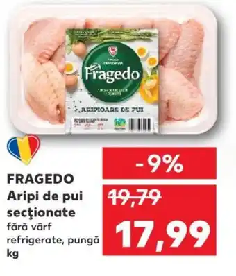 Kaufland FRAGEDO Aripi de pui secţionate Ofertă