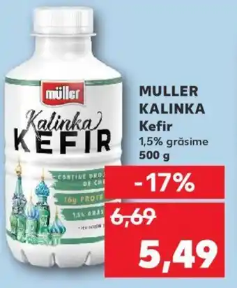 Kaufland MULLER KALINKA Kefir Ofertă