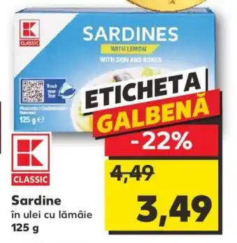 Kaufland Sardine Ofertă