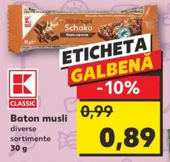 Kaufland Baton musli Ofertă