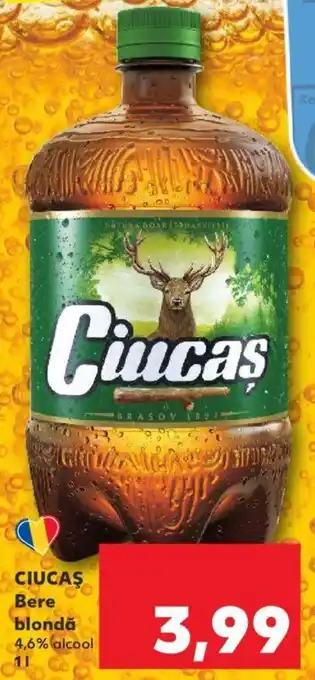 Kaufland CIUCAŞ Bere blondă Ofertă