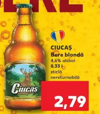 Kaufland CIUCAŞ Bere blondă Ofertă