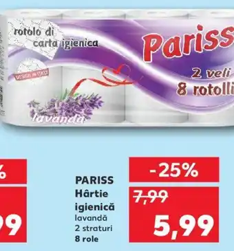 Kaufland PARISS Hârtie igienică Ofertă