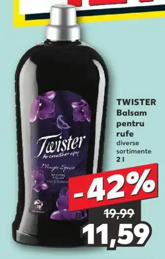 Kaufland TWISTER Balsam pentru rufe Ofertă