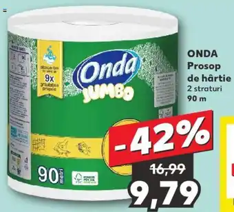 Kaufland ONDA Prosop de hârtie Ofertă