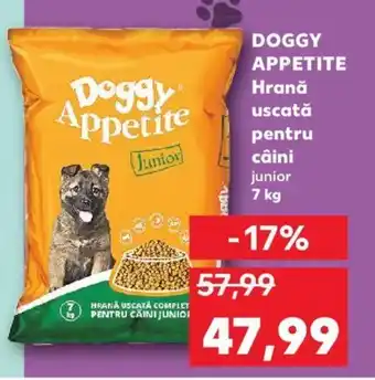 Kaufland DOGGY APPETITE Hrană uscată pentru câini Ofertă