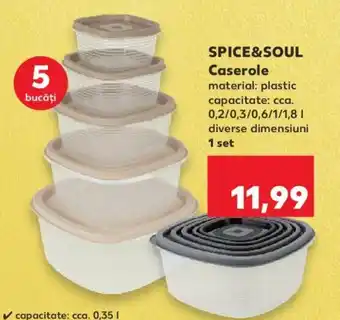 Kaufland SPICE&SOUL Caserole Ofertă