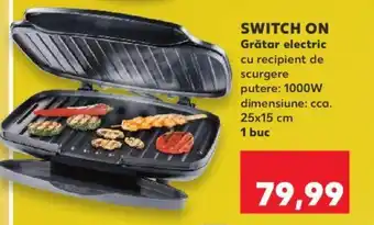 SWITCH ON Grătar electric