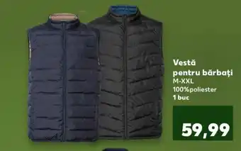 Kaufland Vestă pentru bărbați Ofertă