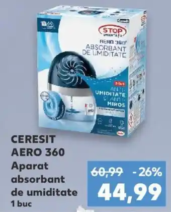 Kaufland CERESIT AERO 360 Aparat absorbant de umiditate Ofertă