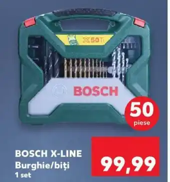 Kaufland BOSCH X-LINE Burghie/biţi Ofertă