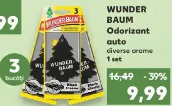 Kaufland WUNDER BAUM Odorizant auto Ofertă