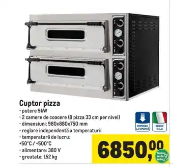 Metro Cuptor pizza Ofertă