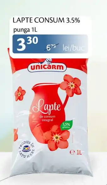 Unicarm LAPTE CONSUM 3.5% Ofertă