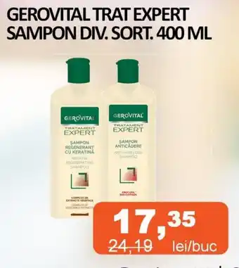 GEROVITAL TRAT EXPERT SAMPON DIV. SORT. 400 ML