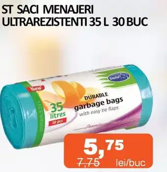 Unicarm ST SACI MENAJERI ULTRAREZISTENTI 35 L 30 BUC Ofertă