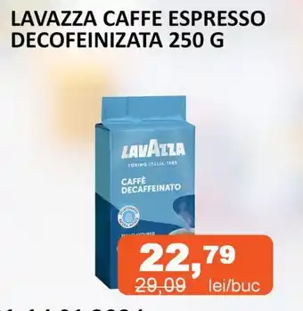 Unicarm LAVAZZA CAFFE ESPRESSO DECOFEINIZATA 250 G Ofertă