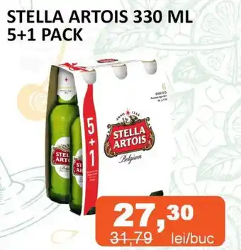 Unicarm STELLA ARTOIS 330 ML 5+1 PACK Ofertă