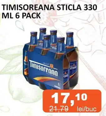 Unicarm TIMISOREANA STICLA 330 ML 6 PACK Ofertă