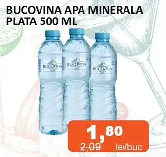 Unicarm BUCOVINA APA MINERALA PLATA 500 ML Ofertă