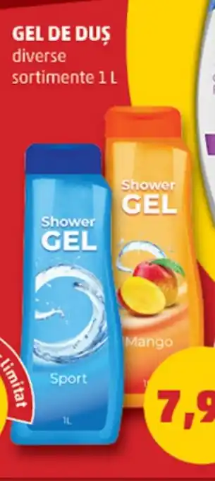 Penny GEL DE DUȘ Ofertă