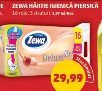Penny ZEWA HÂRTIE IGIENICĂ PIERSICĂ Ofertă