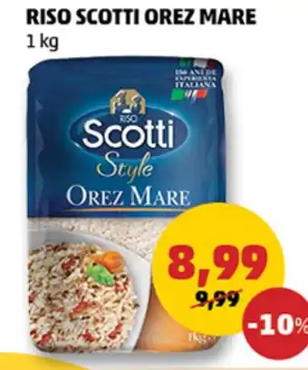 Penny RISO SCOTTI OREZ MARE 1 kg Ofertă