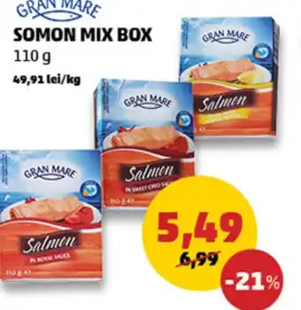Penny SOMON MIX BOX 110 g Ofertă