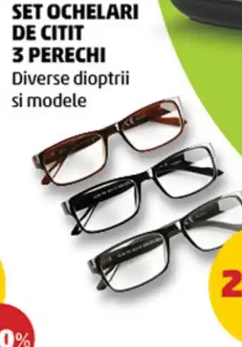 Penny SET OCHELARI DE CITIT 3 PERECHI Ofertă