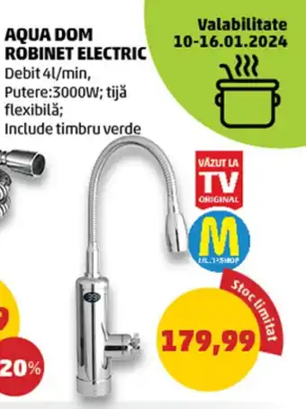 Penny AQUA DOM ROBINET ELECTRIC Ofertă