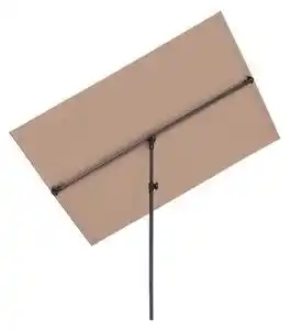 Favi Blumfeldt flex-shade l, umbrelă de soare, 130 x 180 cm, poliester, uv 50, maro deschis Ofertă
